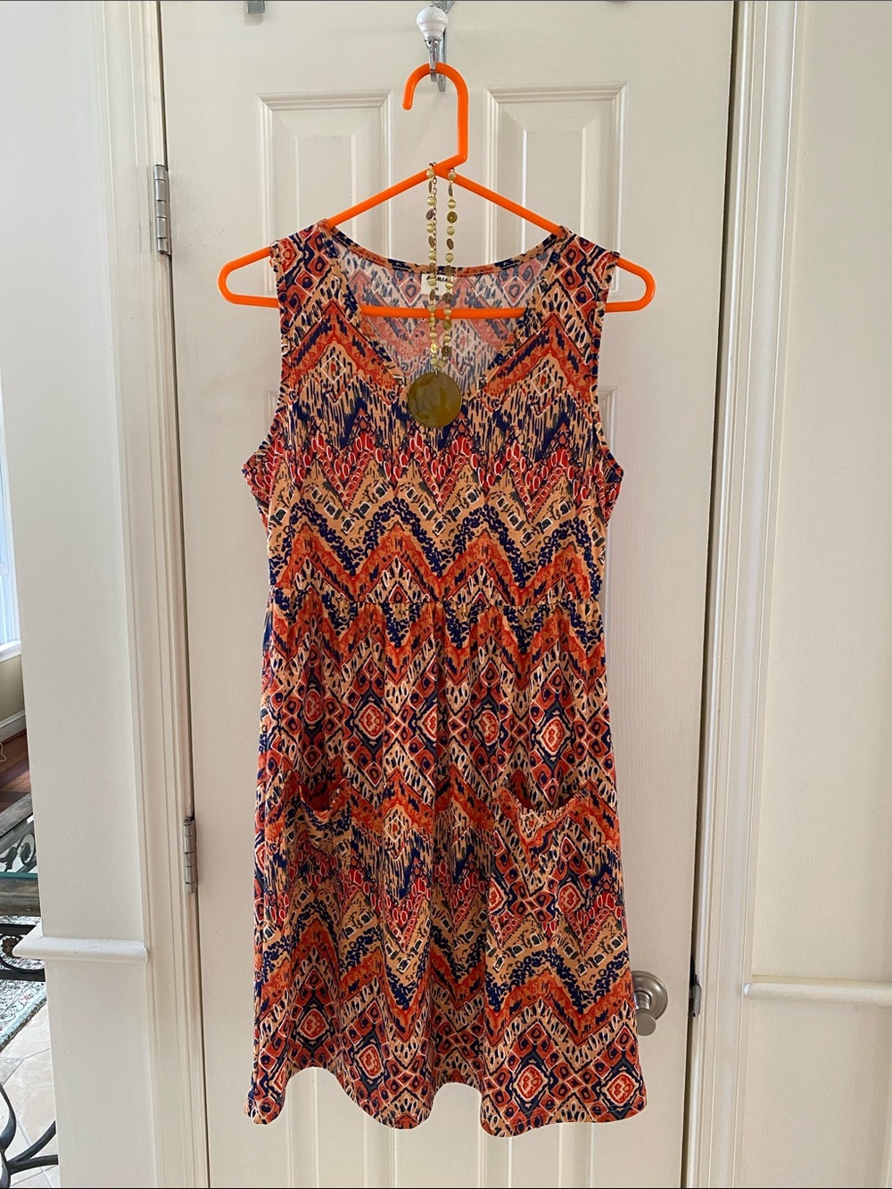 RUMIA Tribal Pattern Dress